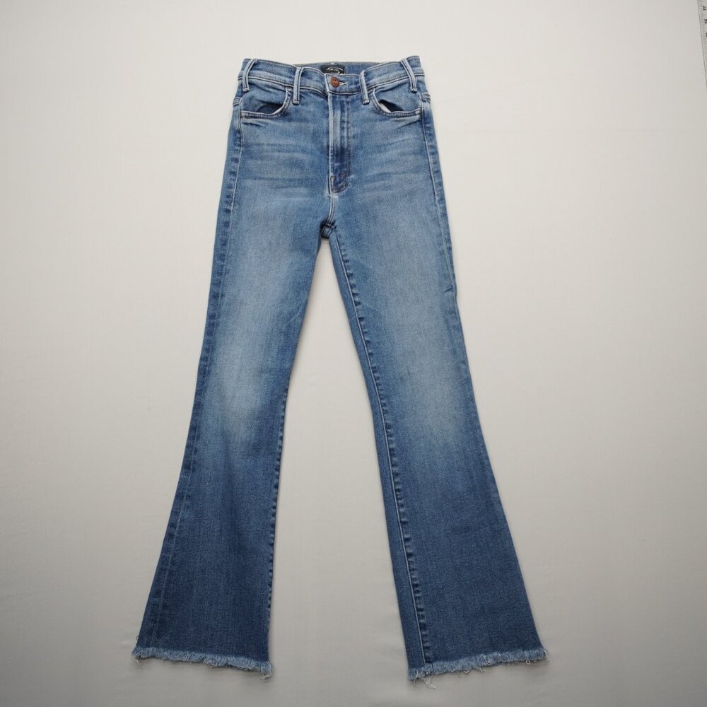 Mother the Hustler Ankle Fray Jeans in Satisfaction Guaranteed Size 24 - Picture 4 of 15